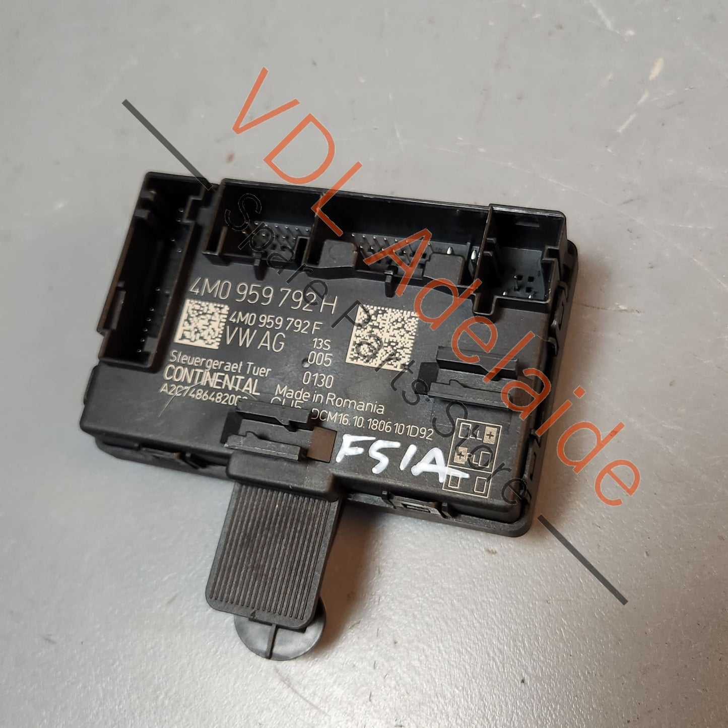 4M0959792H Audi RS5 F5 B9 Front Passenger Side Door Control Module 4M0959792H