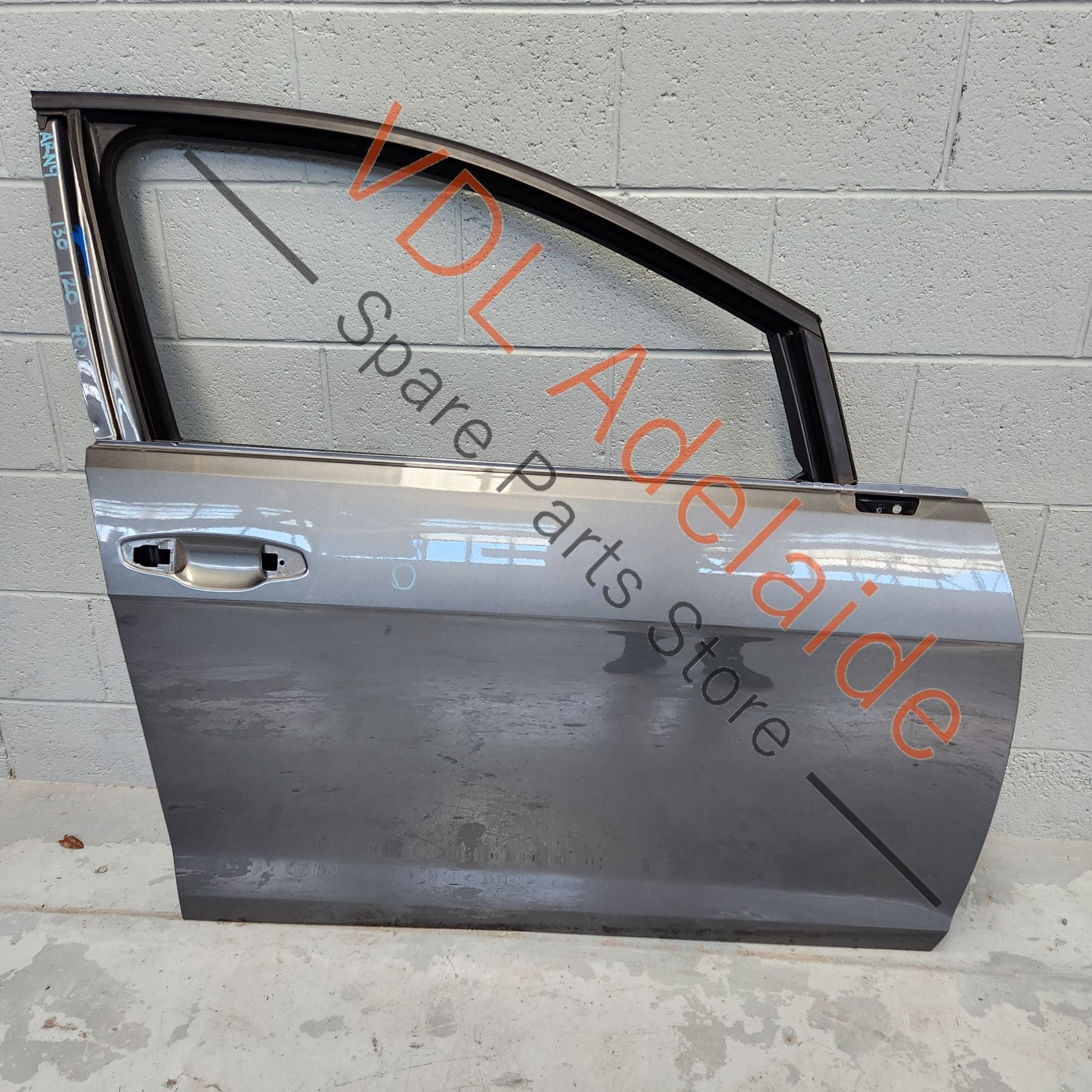 5G4831056AS   VW Golf MK7 7.5 Front Right Door Shell Panel Indium Grey LR7H