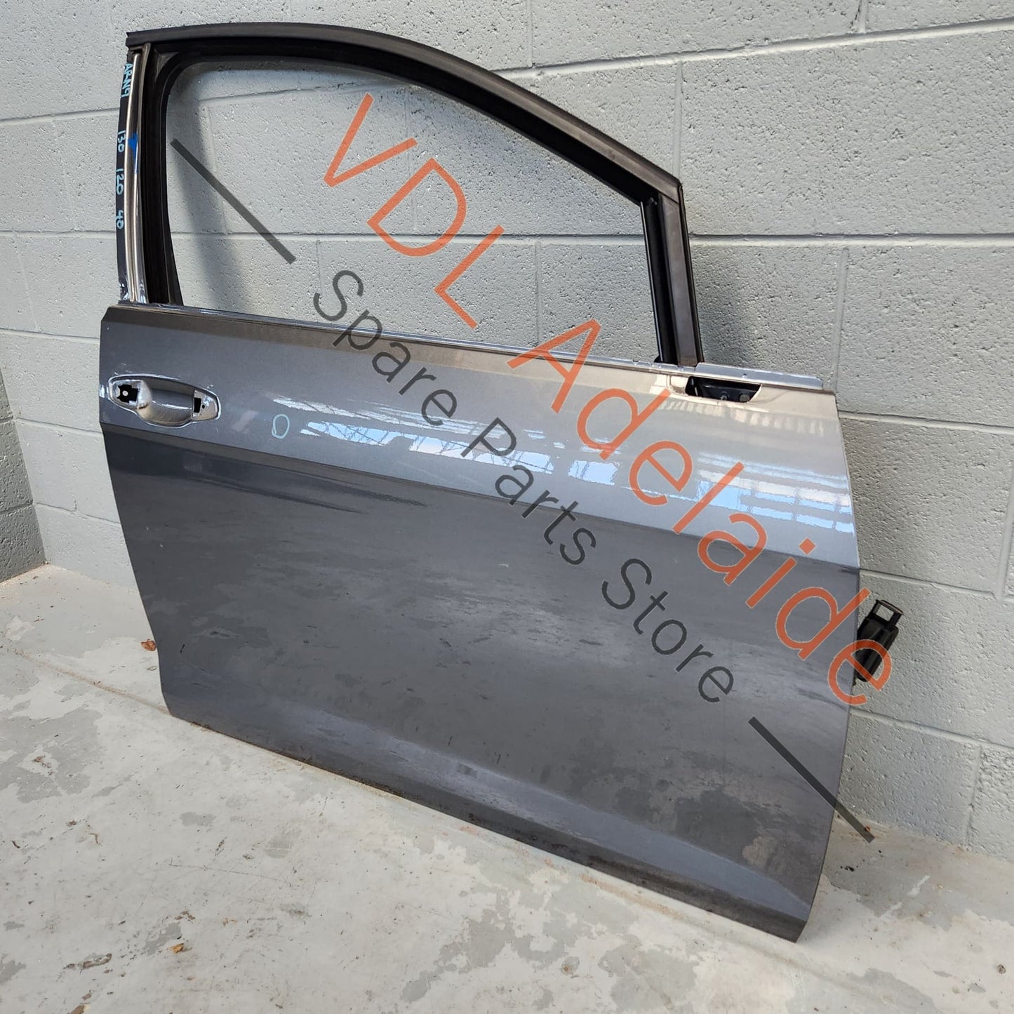 5G4831056AS   VW Golf MK7 7.5 Front Right Door Shell Panel Indium Grey LR7H