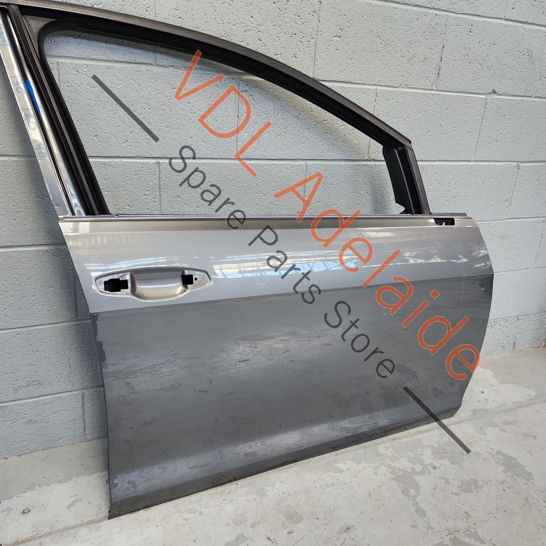 5G4831056AS   VW Golf MK7 7.5 Front Right Door Shell Panel Indium Grey LR7H