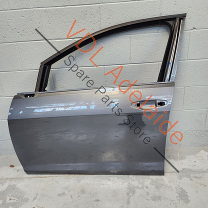 5G4831055AS   VW Golf MK7 7.5 Front Left Door Shell Panel Indium Grey LR7H