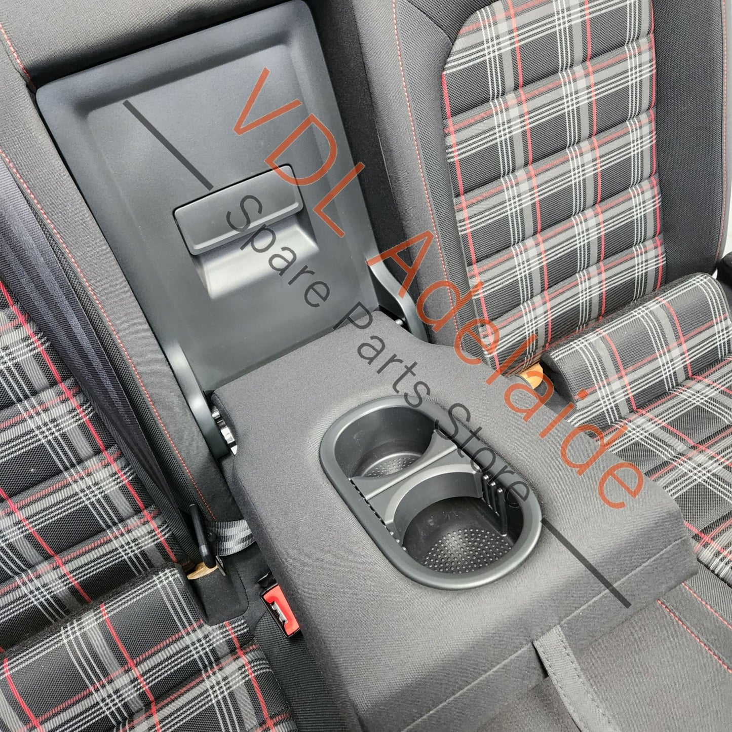    VW Golf Gti MK7.5 Set of Tartan Sport Bucket Seats Only 27xxxkm