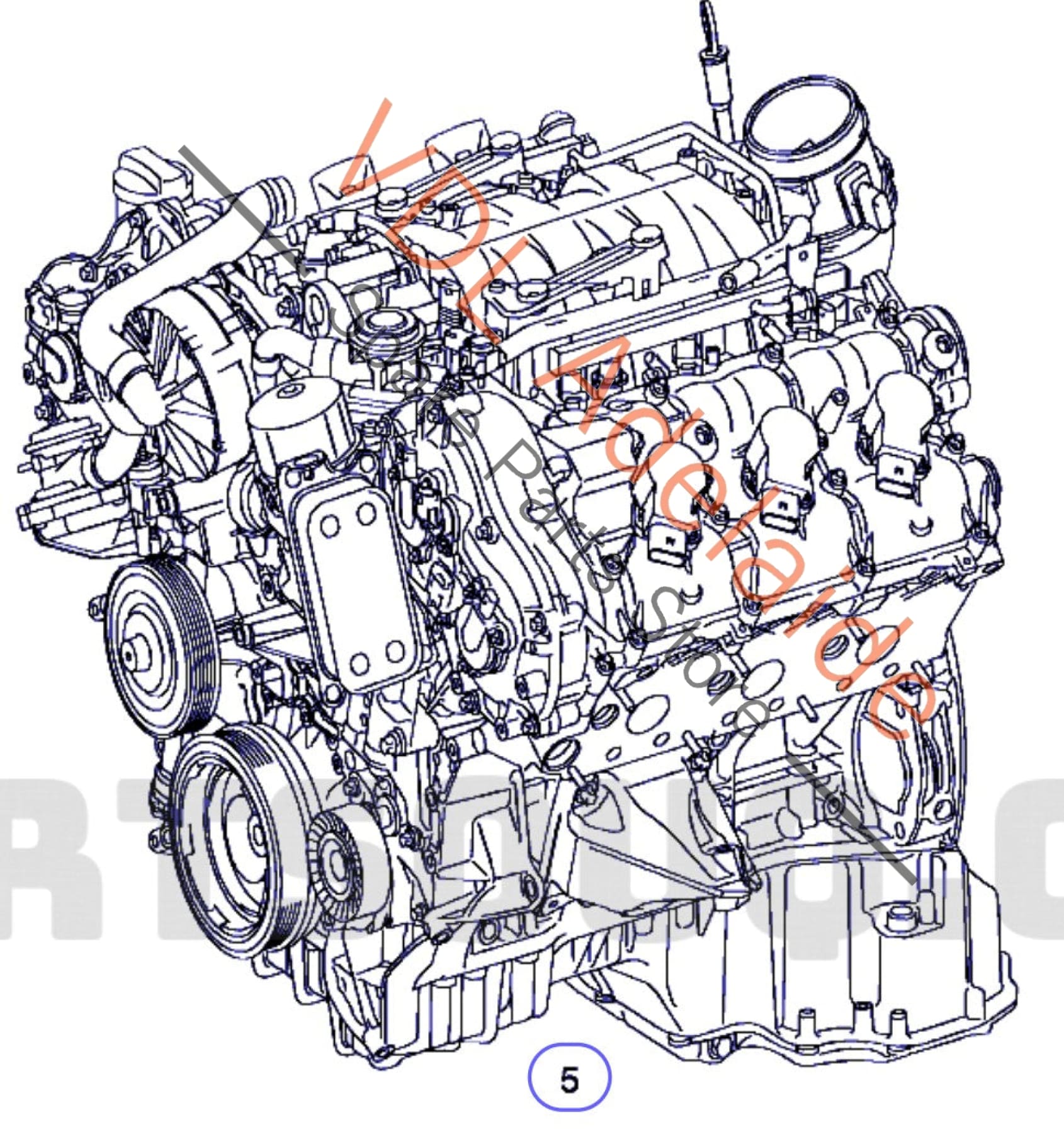 272964   Mercedes W211 M272 272.964 3.5L 200kW V6 Petrol Engine Motor Complete