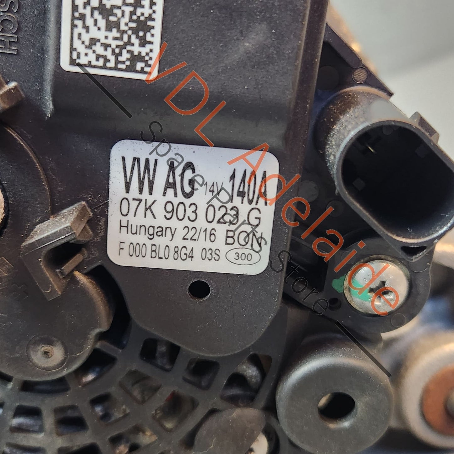 07K903023G   Audi RS3 8V 140A Alternator Bosch 07K903023G