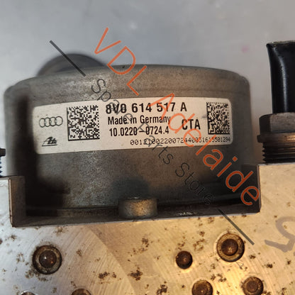 8V0614517ABEF 8V0907379A  Audi RS3 8V Brake ABS Module Pump Hydraulic Unit ESC Controller 8V0614517A BEF