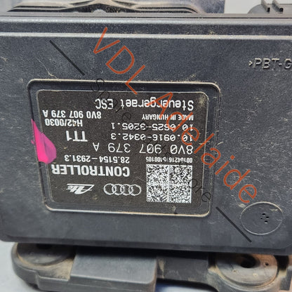 8V0614517ABEF 8V0907379A  Audi RS3 8V Brake ABS Module Pump Hydraulic Unit ESC Controller 8V0614517A BEF