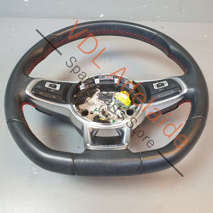 5G0419091JLHYZ 5G0419091JL     VW Golf MK7 7.5 Gti Flat Bottom Sports Multifunction Steering Wheel 27xxxkm