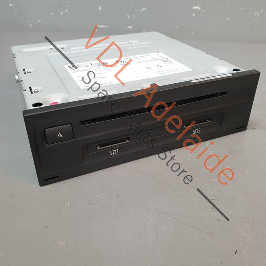 3Q0035864C 3Q0035864CX    Programming required upon installation. VW Golf MK7.5 MIB2 Central Dash Unit Control for Navigation Media SD Reader 3Q0035864C