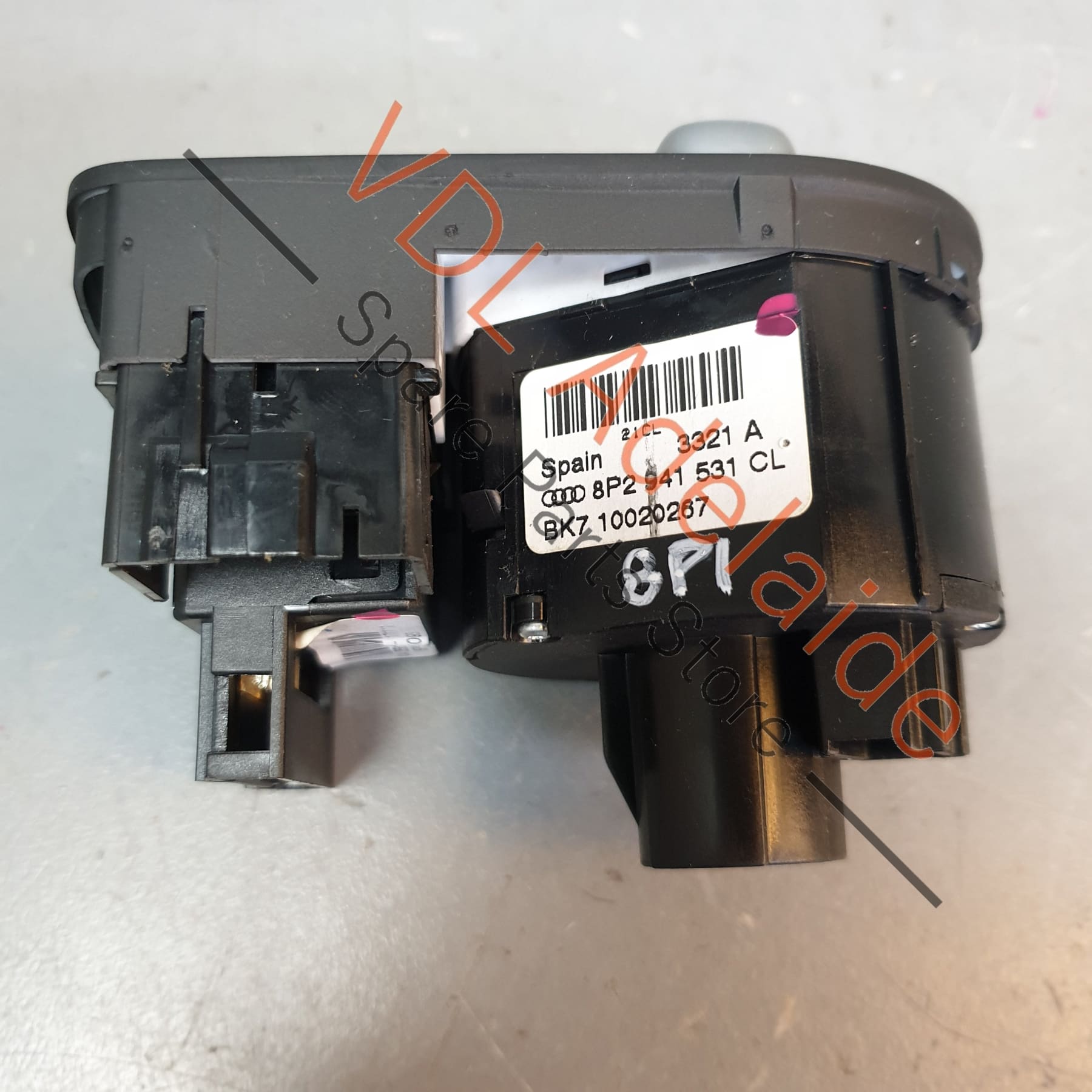 8P2941531CL5PR  Audi S3 8P Switch for Headlights 8P2941531CL 5PR