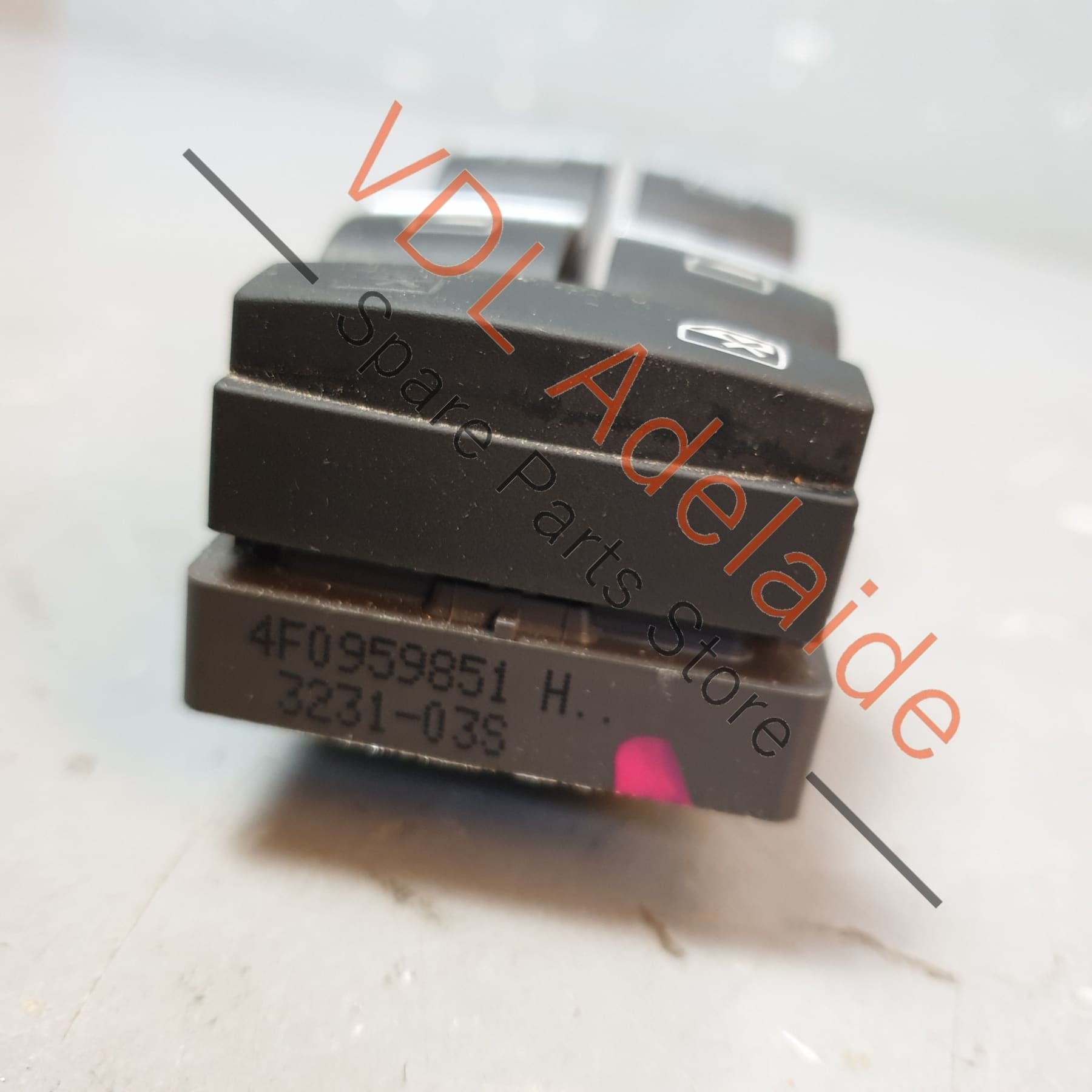 4F0959851H  Audi S3 8P Genuine OEM Drivers Window Switch 4F0959851H