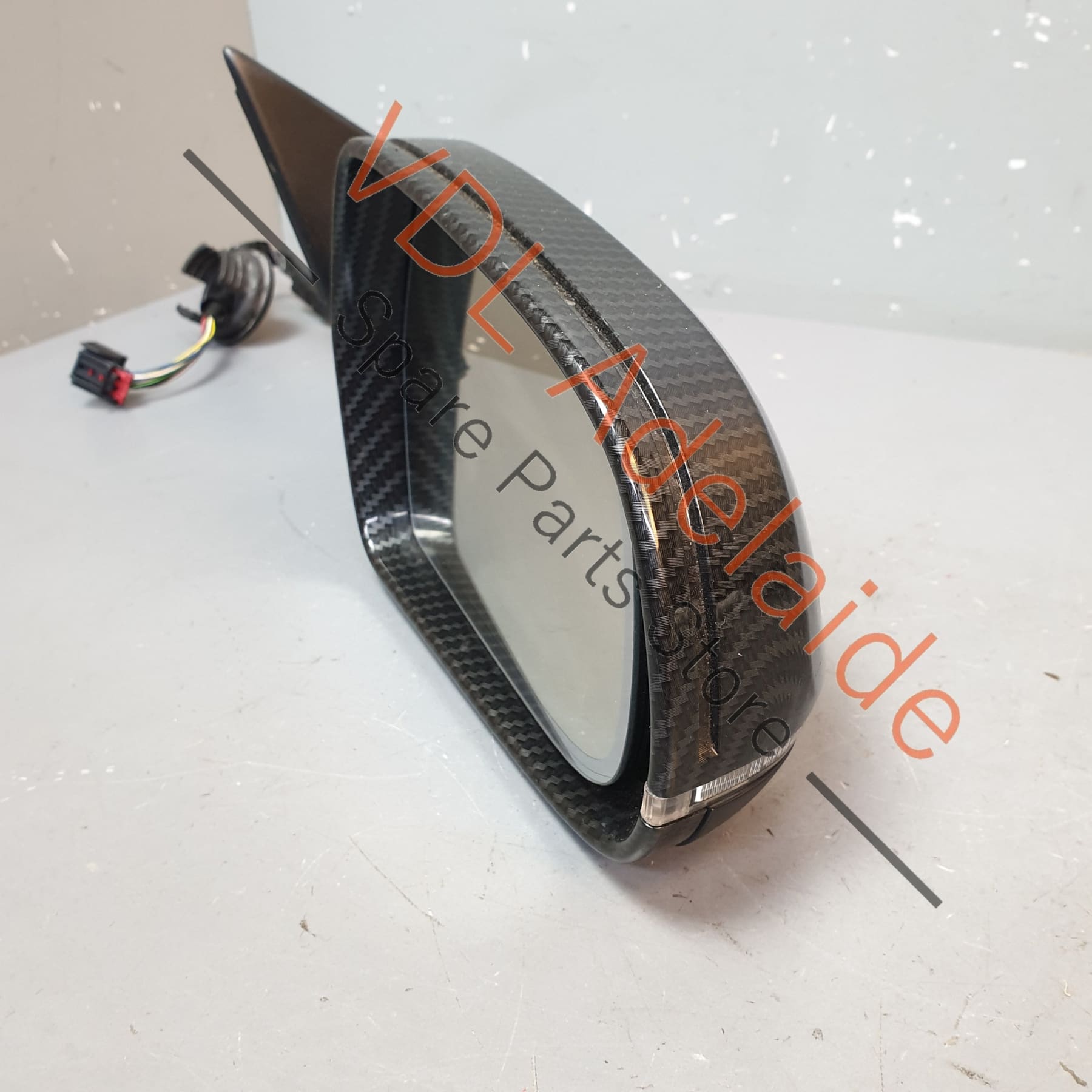 8P2858532GC01C 8F0857536F Audi S3 8P Electric Power Folding Rear View Wing Mirror Right Side 8P2858532GC