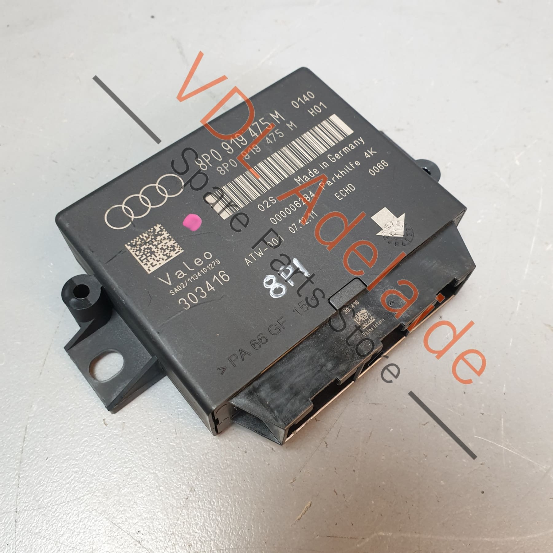 8P0919475M  Audi S3 8P Control Unit for Parking Aid 8P0919475M