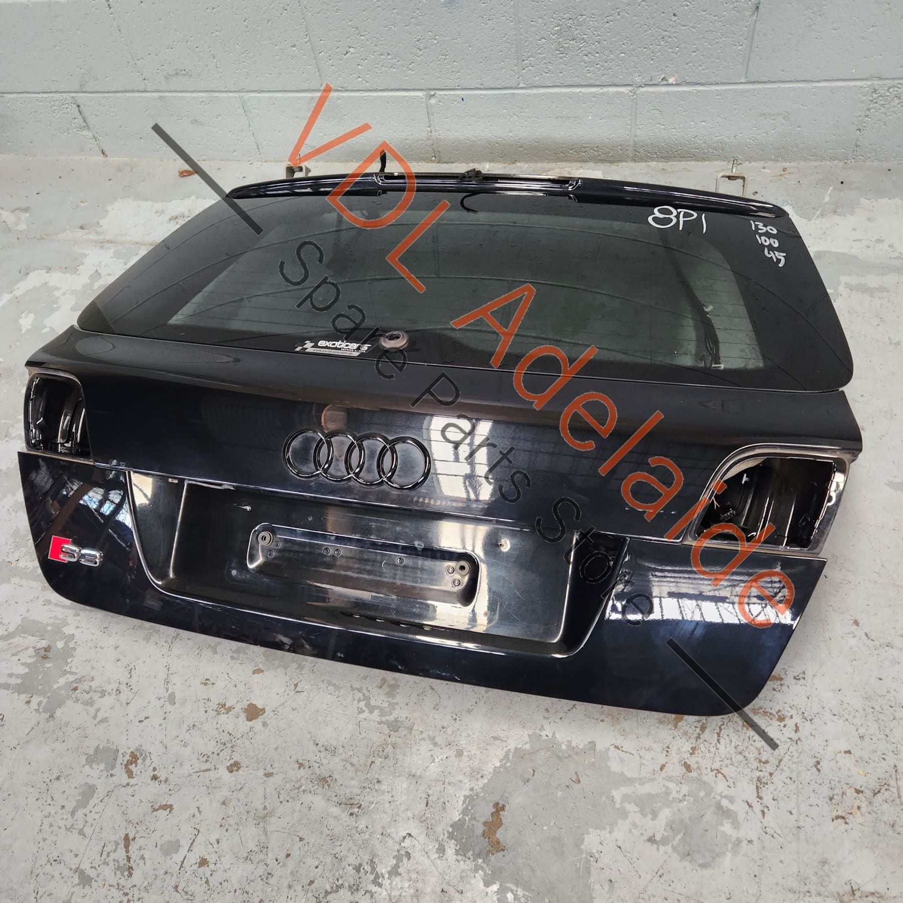 Audi A3 S3 8P Rear Hatch Boot Trunk Lid Panel 8P4827023K – VDL Adelaide ...