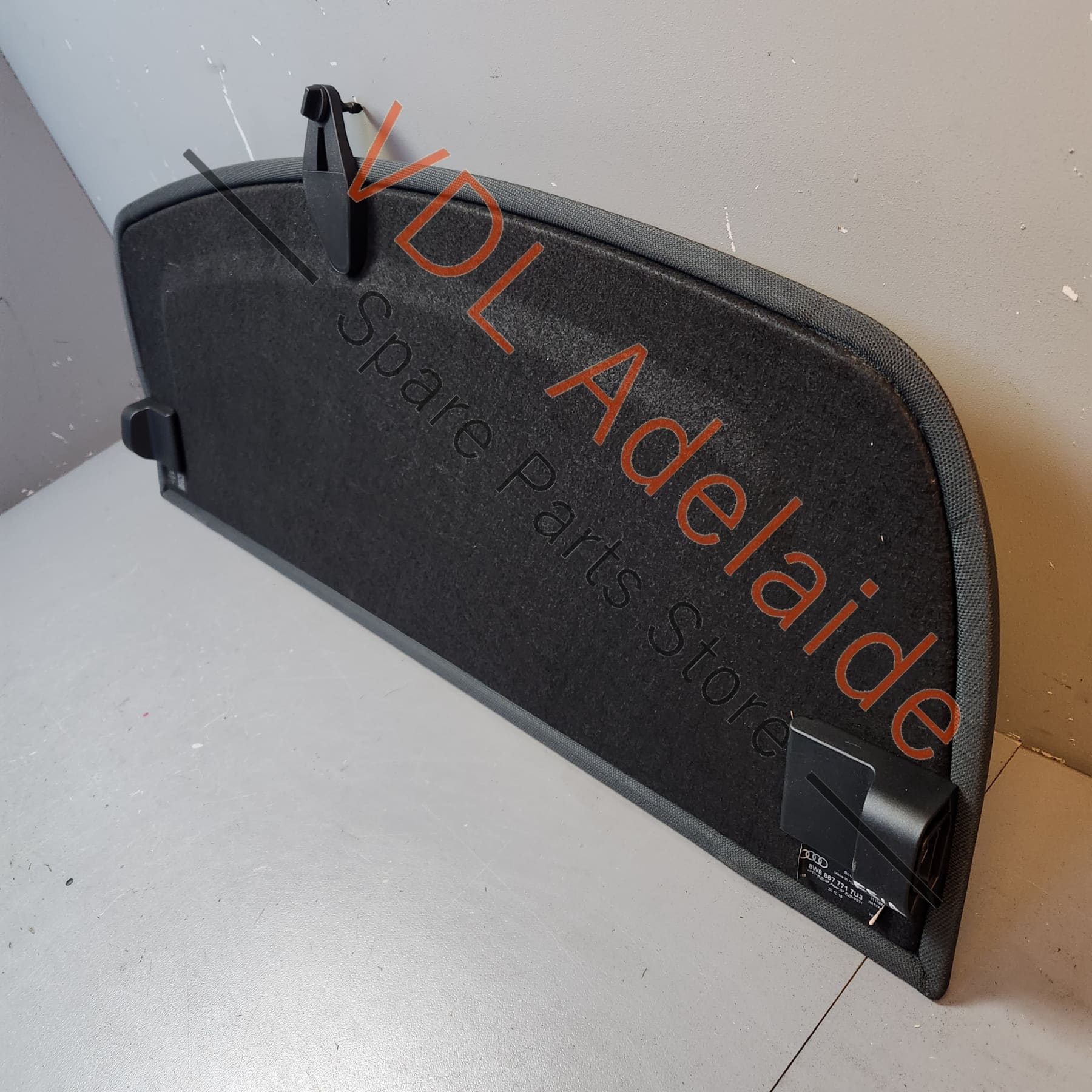 8W88677717U3  Audi A5 S5 RS5 Rear Cargo Boot Luggage Compartment Parcel Shelf Tray Cover