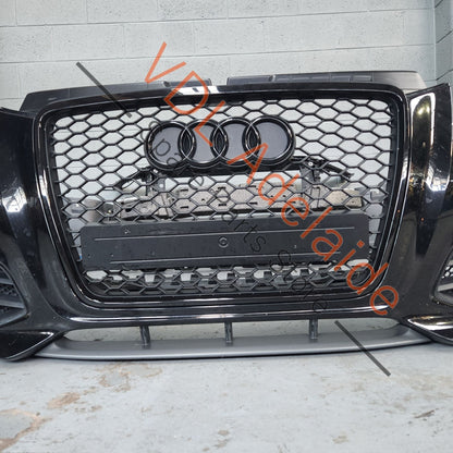 8P0 807 105 S 8P0 805 588 L Audi S3 8P Front Clip Bumper Radiator Support Grille Fender Liners Complete Nose Clip