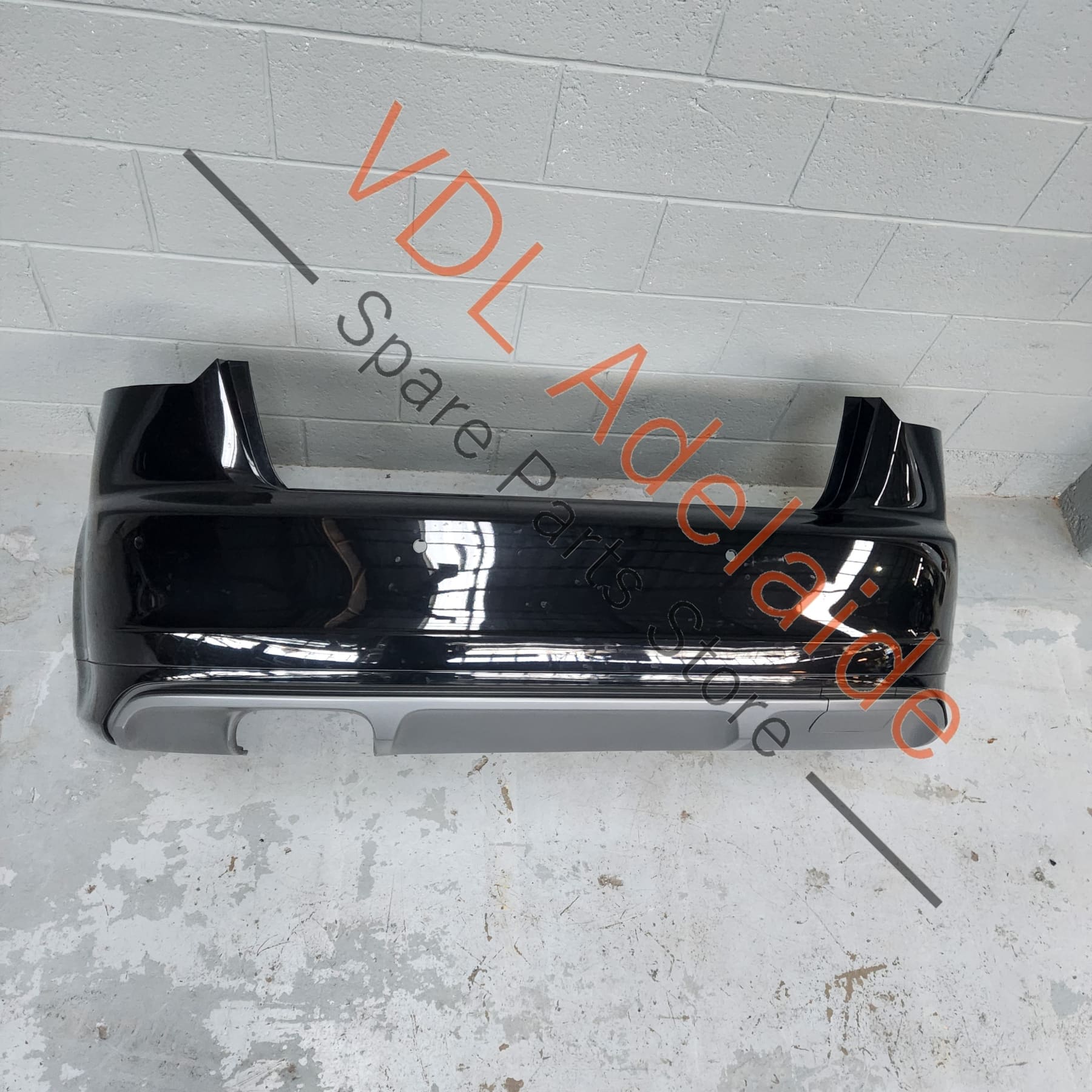 Audi S3 8P Rear Bumper & Lower Spoiler Diffuser 8P4807303J 8P4807521KG ...