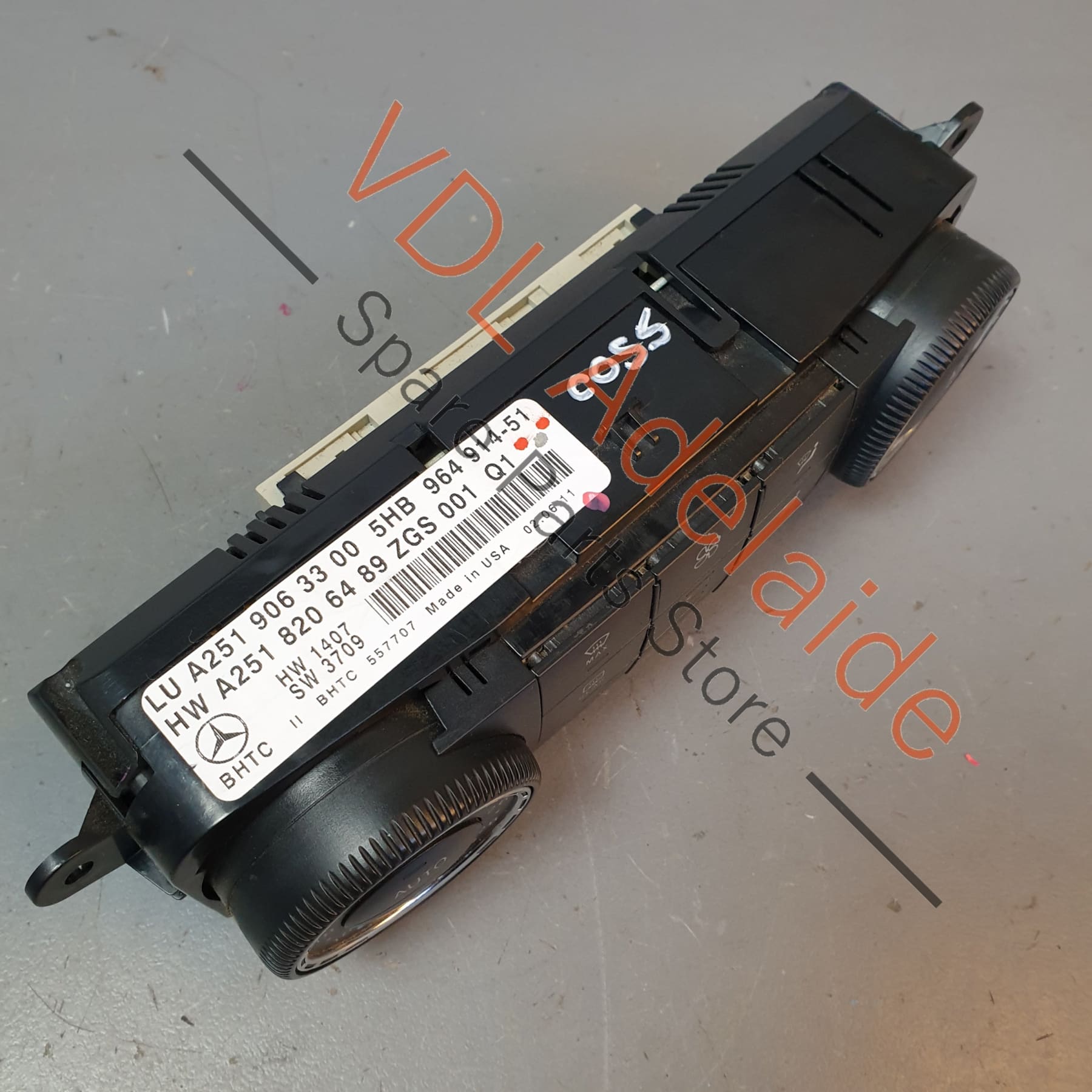 A2519000001 A2519063300 A2518206489  Mercedes W164 AC Climate Control Switch for Heater A2519000001