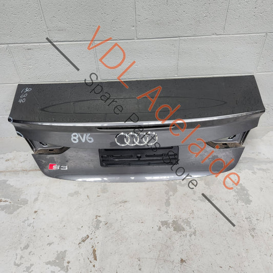 8V7827025F   Audi A3 S3 8V 2013-2020 Cabrio Convertible Rear Lid Boot Trunk Panel 8V7827025F