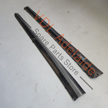 8V7853859GRU 8V7853860GRU 8V7854535 8V7854536 Audi S3 8V Convertible Cabrio Rocker Panel Trim Side Skirt Moldings Pair Left & Right