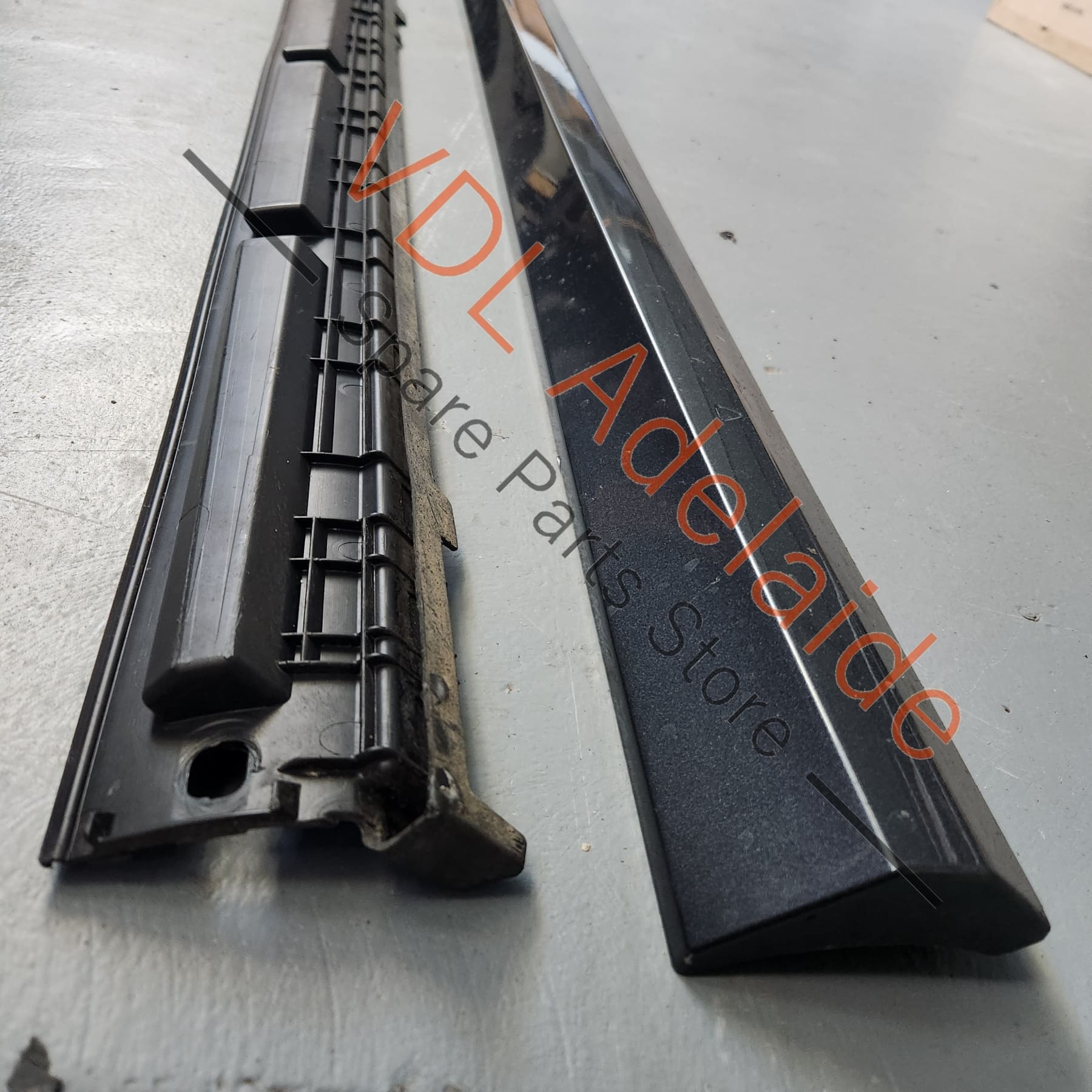 8V7853859GRU 8V7853860GRU 8V7854535 8V7854536 Audi S3 8V Convertible Cabrio Rocker Panel Trim Side Skirt Moldings Pair Left & Right