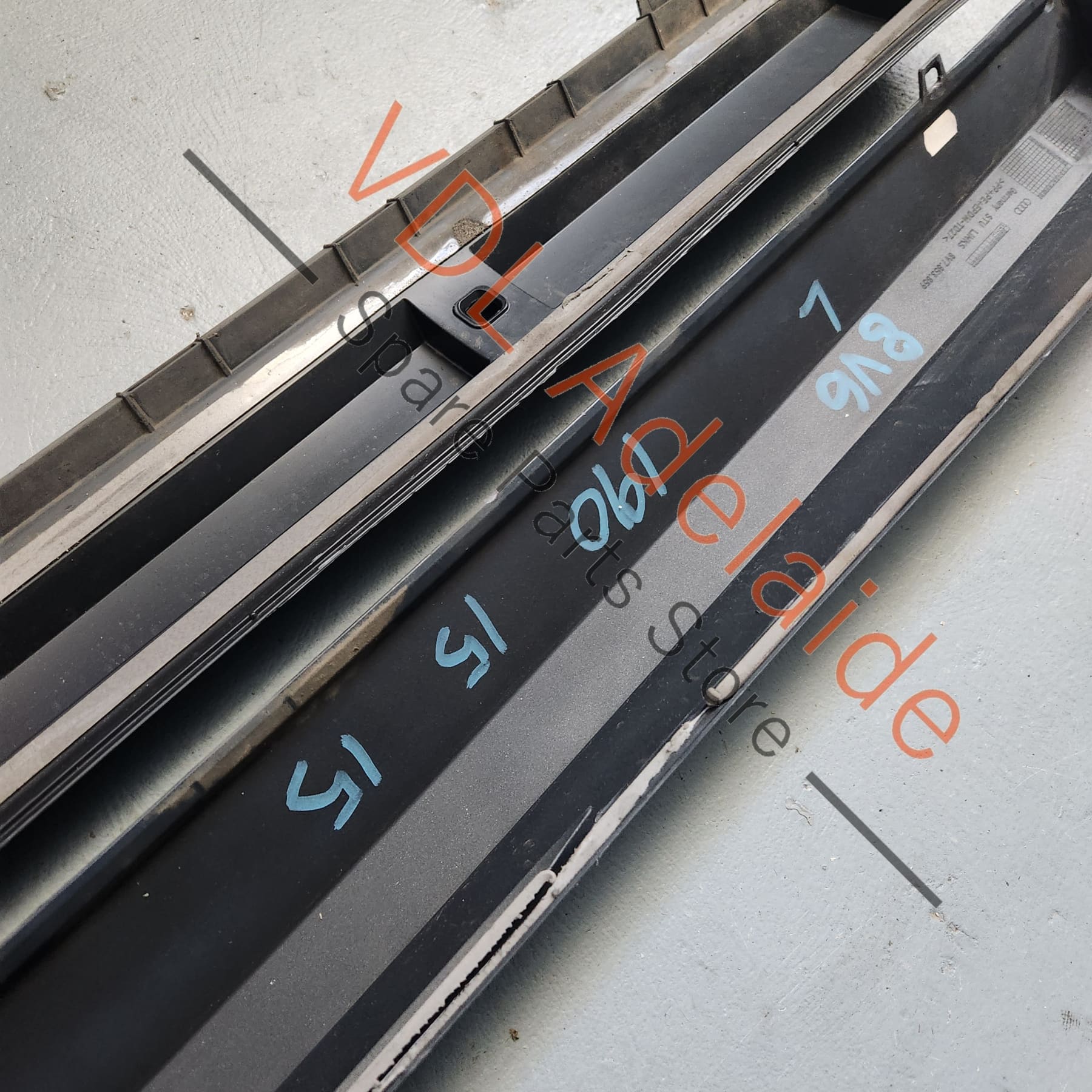 8V7853859GRU 8V7853860GRU 8V7854535 8V7854536 Audi S3 8V Convertible Cabrio Rocker Panel Trim Side Skirt Moldings Pair Left & Right