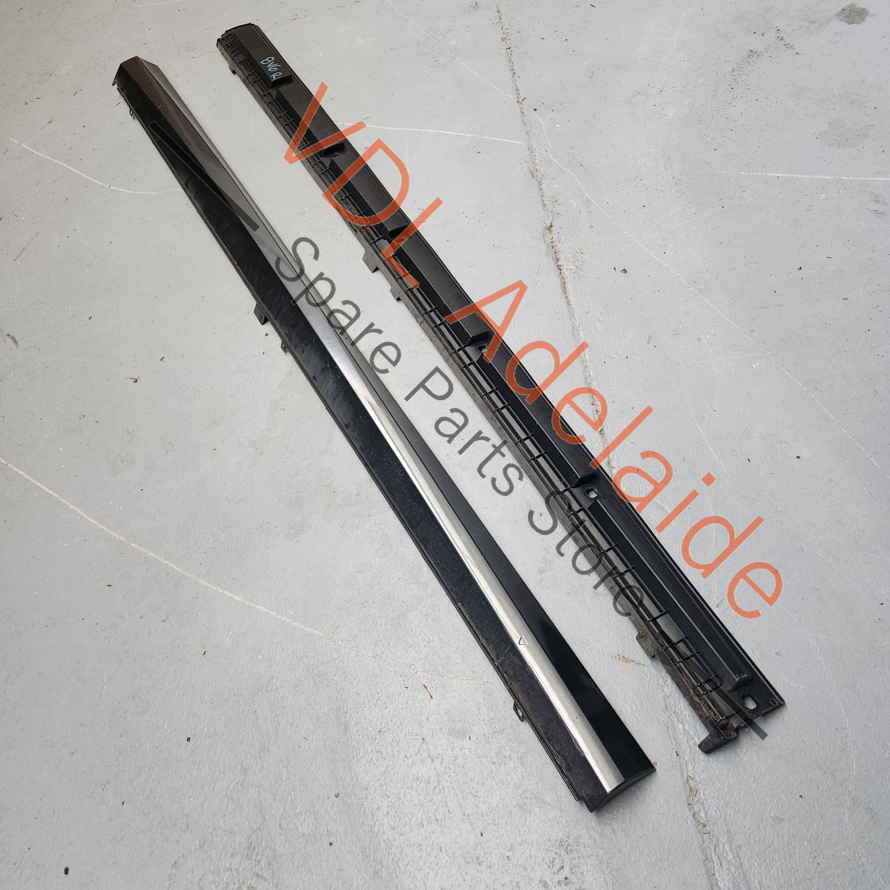 8V7853859GRU 8V7853860GRU 8V7854535 8V7854536 Audi S3 8V Convertible Cabrio Rocker Panel Trim Side Skirt Moldings Pair Left & Right