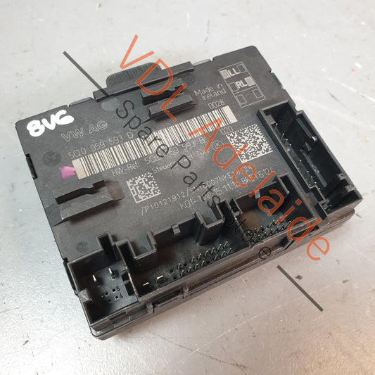 5Q0959593D 5Q0959593B   Audi A3 S3 RS3 8V Front Drivers Door Control Unit 5Q0959593D