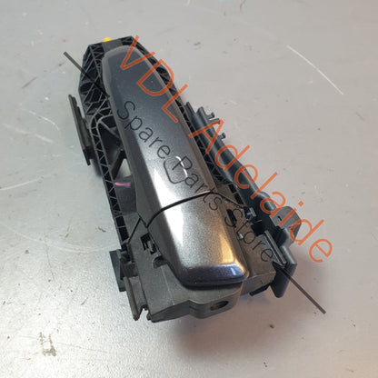 8V0837205A 8V0927753   Audi A3 S3 RS3 Exterior Door Handle With Keyless Entry Sensor Left Front Daytona Grey 8V0837205A 8V0927753