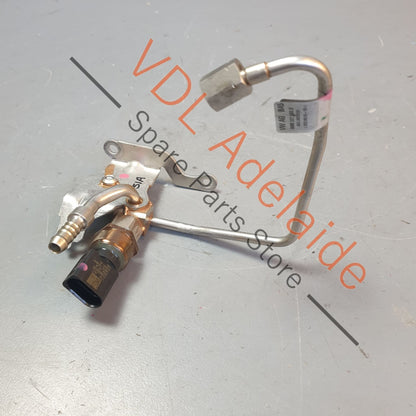 06M 127 503 S 059906054K 059906054L Audi RS4 RS5 11 BAR Fuel Pressure Sensor w Supply Line 06M127503S 059906054K 059906054L