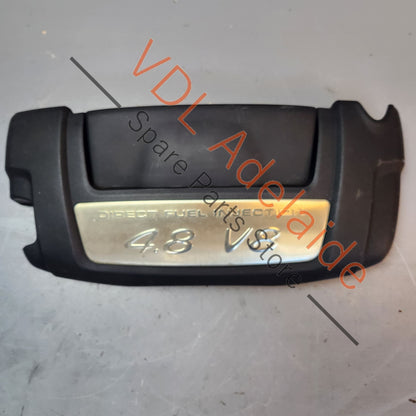 955 110 213 21 7L5130114E   Porsche Cayenne GTS V8 4.8L Engine Cover Trim 95511021321 7L5130114E Direct Fuel Injection