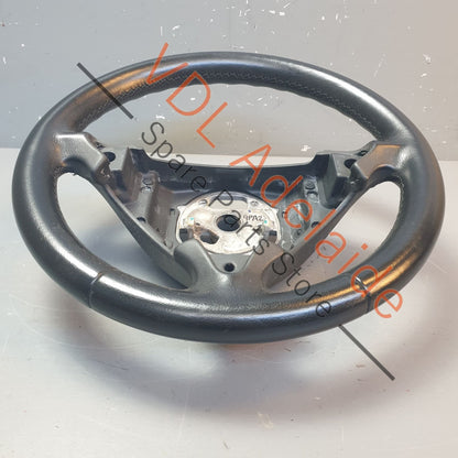 95534780490, 7L5419091BC5Z3, , ,  Porsche Cayenne 9PA Steering Wheel Black Leather 955347804905Z3