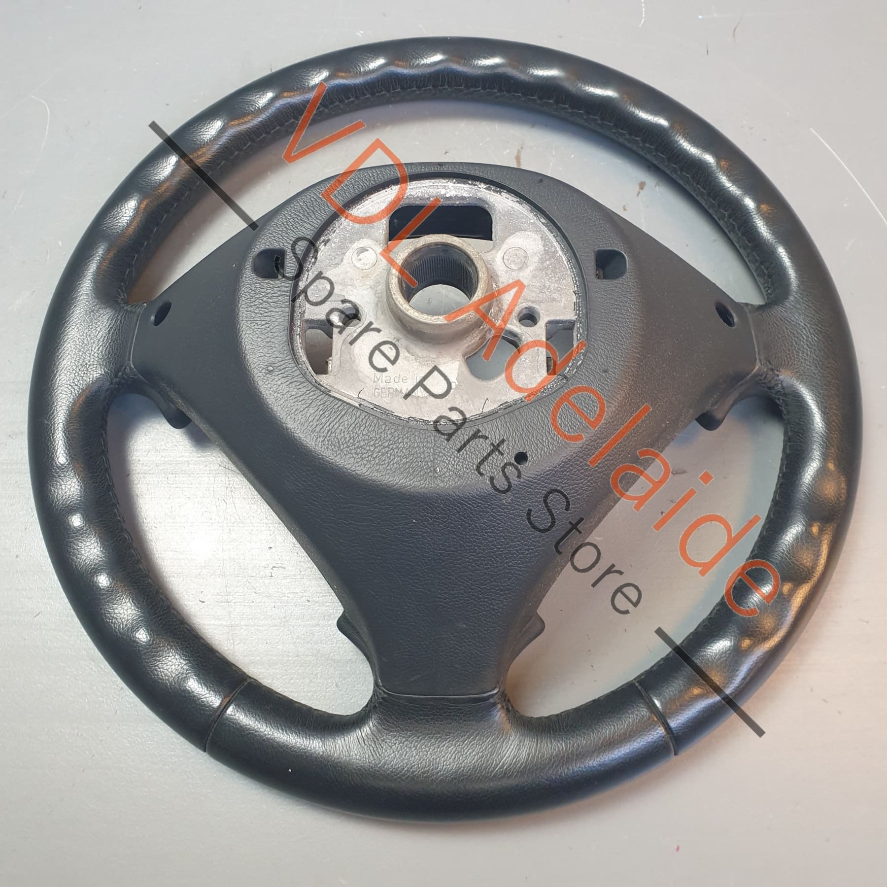 95534780490, 7L5419091BC5Z3, , ,  Porsche Cayenne 9PA Steering Wheel Black Leather 955347804905Z3