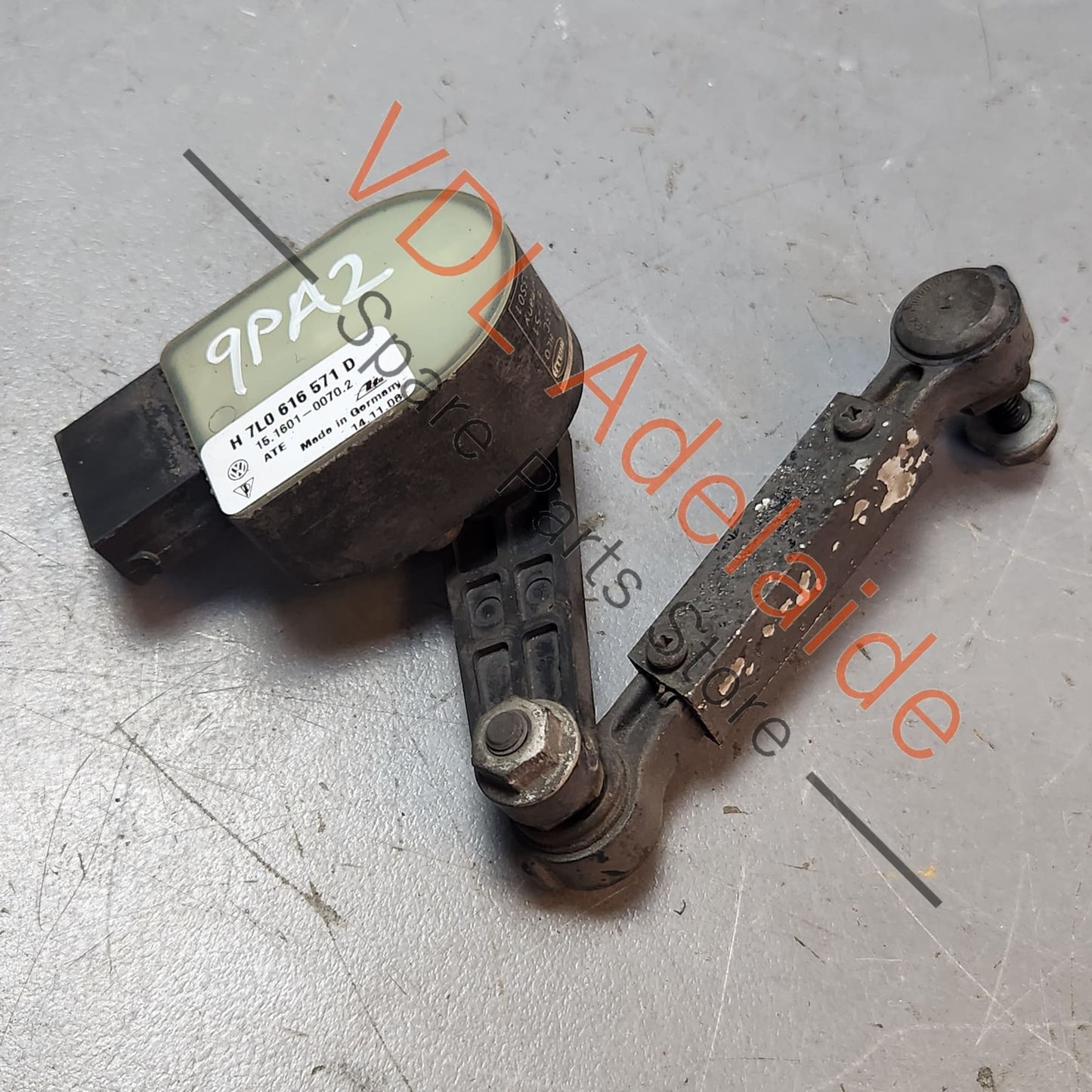 95533107721 7L0616571D   Porsche Cayenne 9PA 955 957 Audi Q7 Touareg Rear Suspension Level Sensor 95533107721