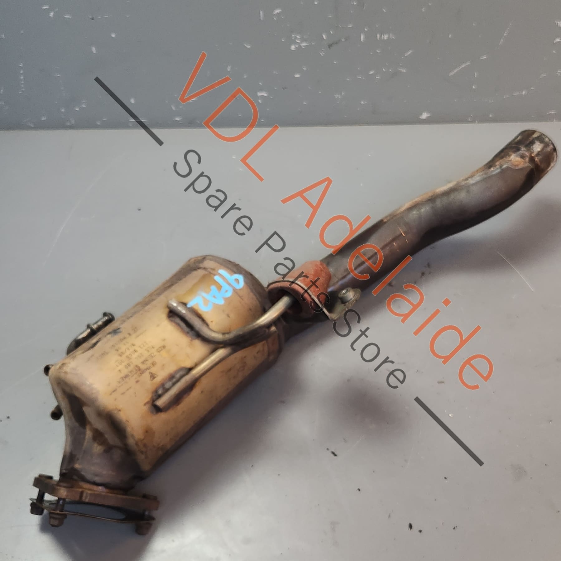 95511302340 7l5254400J 955 113 023 EX  Porsche Cayenne GTS Turbo 9PA Catalytic Converter LHS 7l5254400J 95511302340 955113023DX