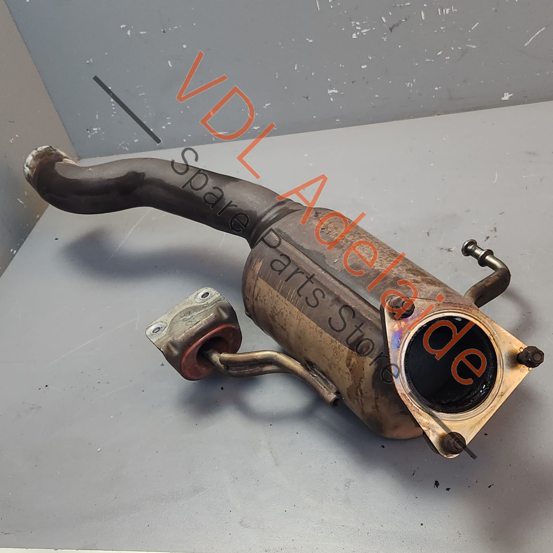 95511302340, 7l5254400J, 955113023EX, ,  Porsche Cayenne GTS Turbo 9PA Catalytic Converter LHS 7l5254400J 95511302340 955113023DX