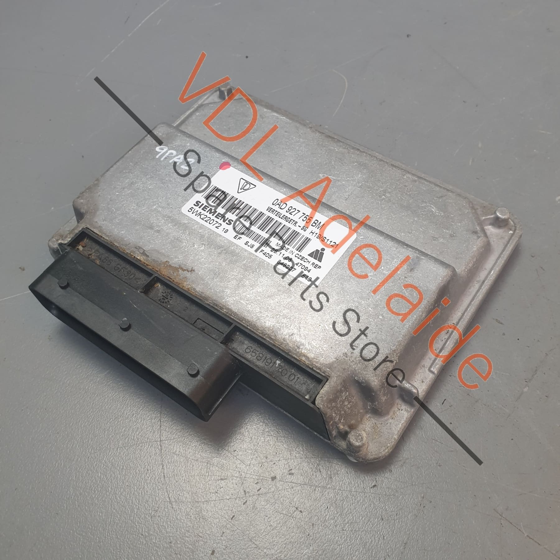 0AD927755BM    Porsche Cayenne 9PA Control Unit for Transfer Box Case Module TCU 0AD927755BE