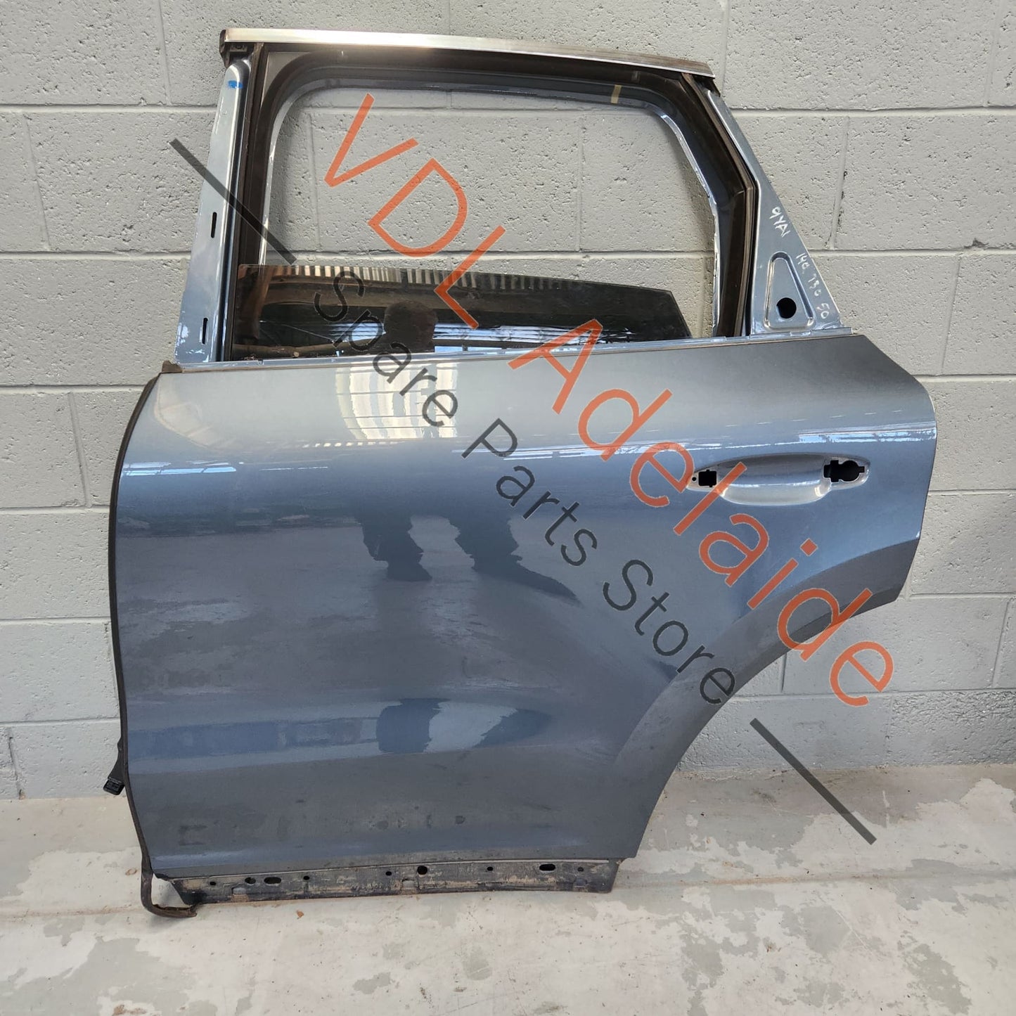 9Y0833051DYGRV 95883305100GRV  Porsche Cayenne 9Y Rear Left Door Shell Panel LHS Biscay Blue 95883305100GRV 9Y0833051DYGRV