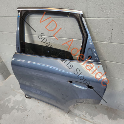 9Y0833051DYGRV 95883305100GRV  Porsche Cayenne 9Y Rear Left Door Shell Panel LHS Biscay Blue 95883305100GRV 9Y0833051DYGRV