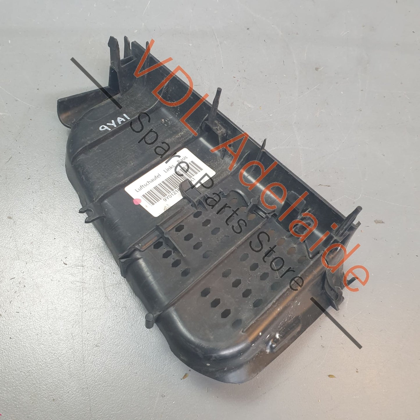 9Y0121699 9Y0121699COK1  Porsche Cayenne E3 9YA 9YB Front Left Lower Radiator Support Air Guide Duct 9Y0121699C  OK1