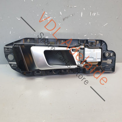 9Y0837020A 9Y0837020CZO  Porsche Cayenne E3 9YA 9YB Right Door Opening Handle Interior Silver Chrome Aluminium 9Y0837020 CZO