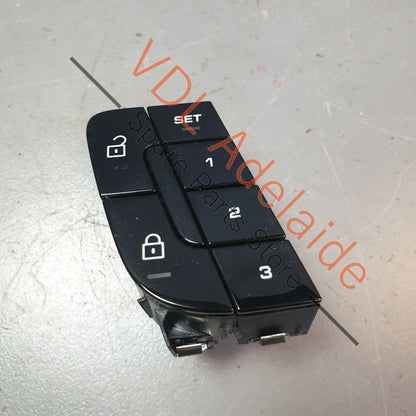 971959770F 971962125J 971959770FOV3 Porsche Cayenne E3 9YA 9YB Drivers Front Right Door Memory Seat & Door Lock Unlock Button Switch 971959770F 971962125J