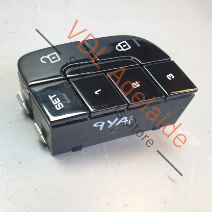 971959770G 971962125H 971959770GOV3 Porsche Cayenne E3 9YA 9YB Passenger Front Left Door Memory Seat & Door Lock Unlock Button Switch 971959770G 971962125H