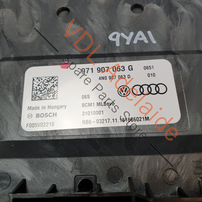 971907063G 971907063K  Porsche Cayenne E3 9YA 9YB Front BCM Body Control Unit 971907063G 971907063K