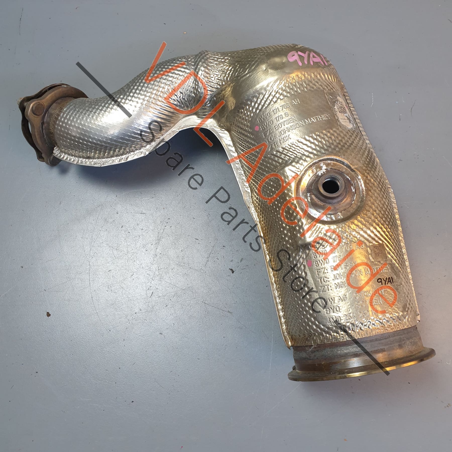 PAB25420000 4M0254252K 8W0131703AG PAB254200X Porsche Cayenne 2.9 BiTurbo V6 Petrol Left Side Catalytic Converter PAB25420000 4M0254252K 8W0131703AG