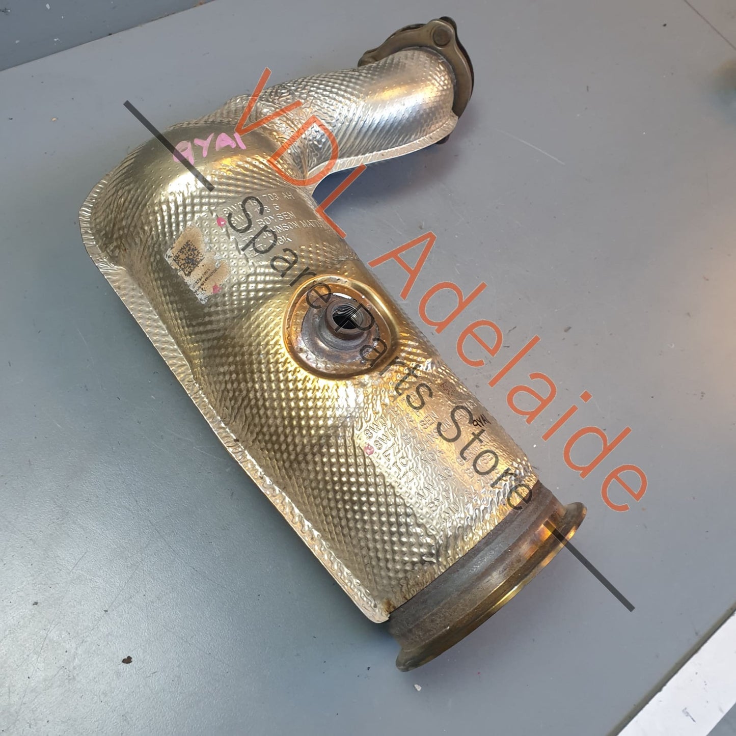 PAB25425210 4M0254200S 8W0131703AG  Porsche Cayenne 2.9 BiTurbo V6 Petrol Right Side Catalytic Converter PAB25425210 4M0254200S 8W0131703AG