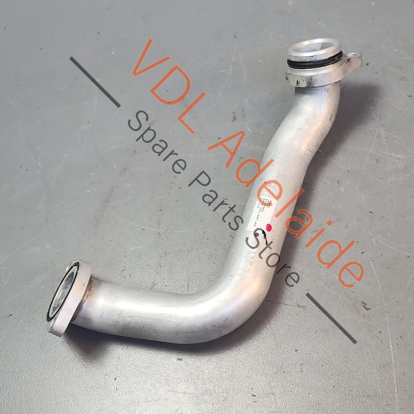 9A712148103 06M121481AA   Porsche Cayenne 2.9 V6 Coolant Pipe Front Upper Aluminium  9A7121481A 06M121481AA