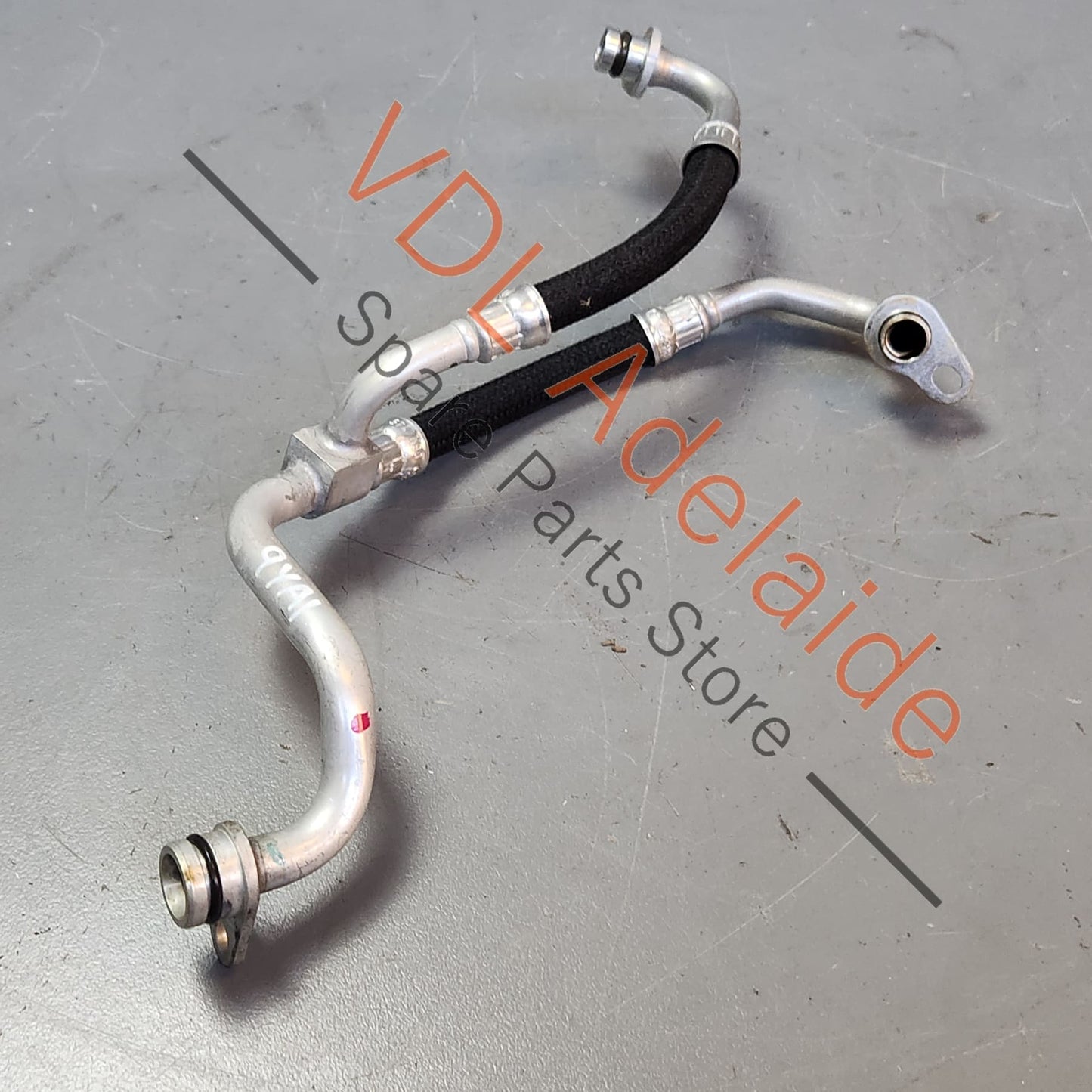 9A714514010 06M145140J   Porsche Cayenne V6 Bi Turbo Oil Feed Hose Pipe 9A714514010