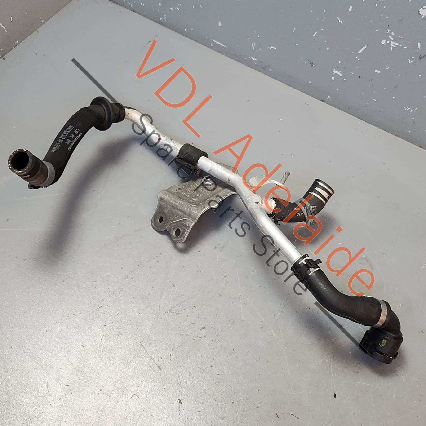 4M0819927G 4M0819342AF   Porsche Cayenne E3 9YA 9YB Coolant Pipe Aluminium 4M0819927G 4M0819342AF