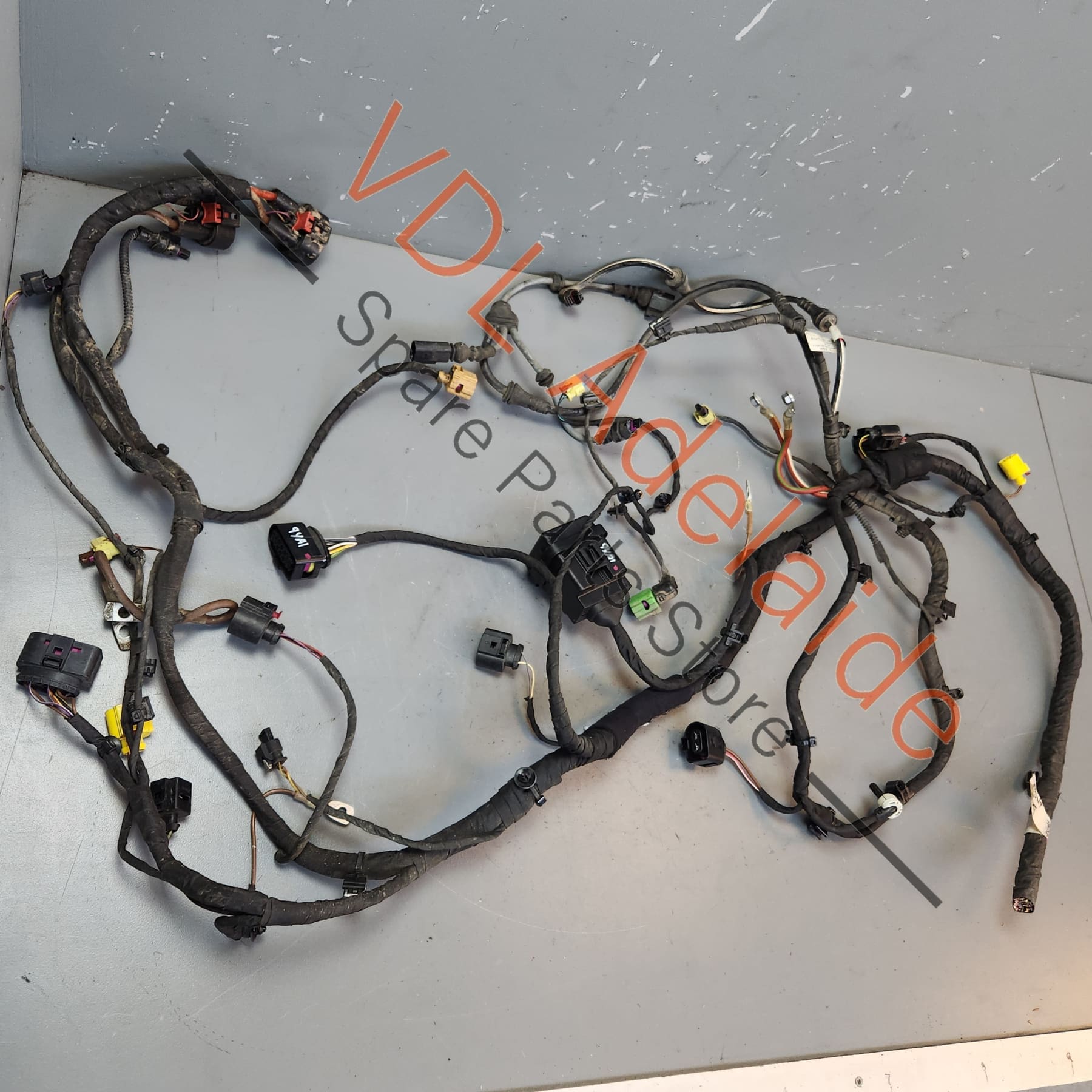 9Y0971071 9Y0971284   Porsche Cayenne E3 Front Right Engine Bay Wiring Harness Loom Cable Part Section 9Y0971071 & 9Y0971284