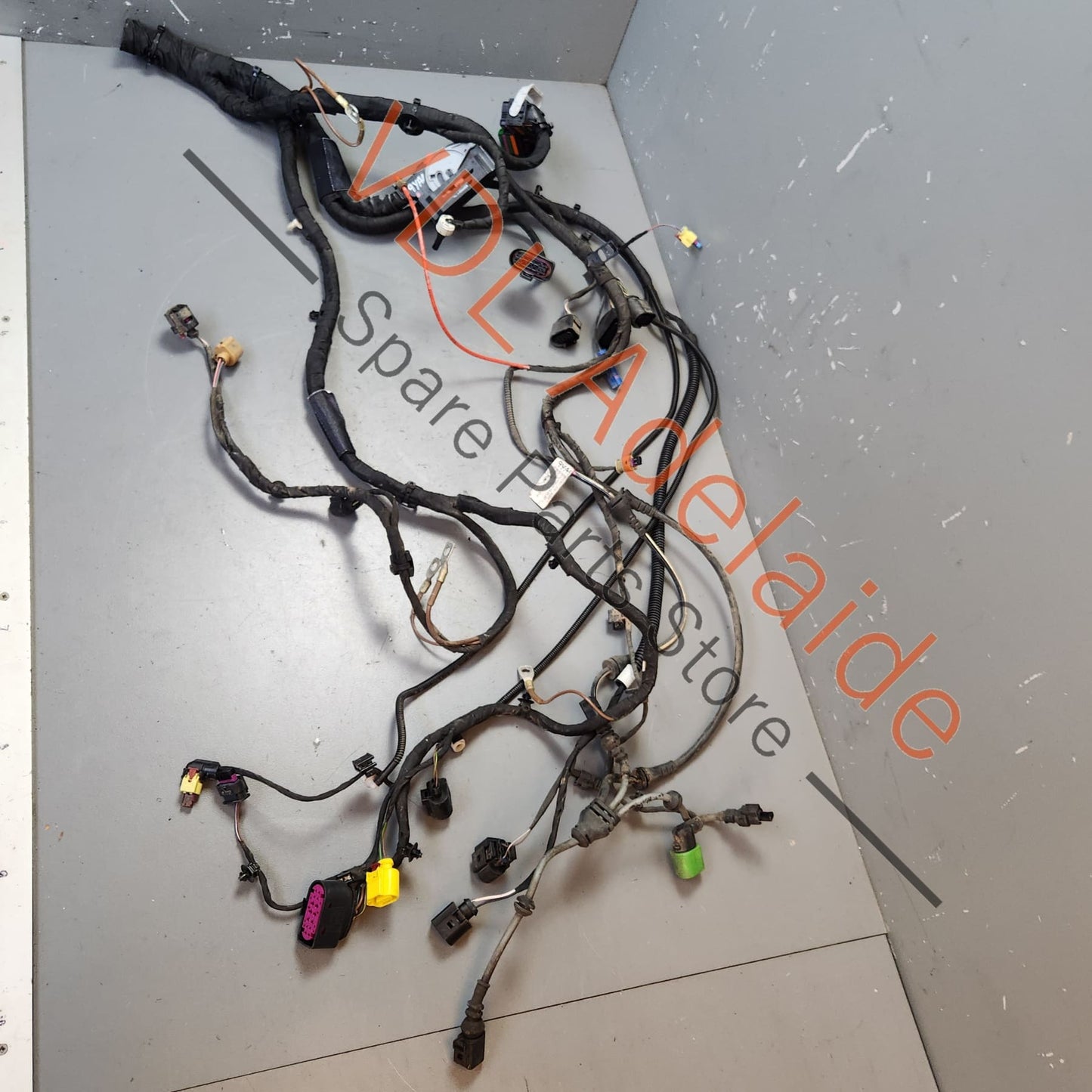 9Y0971071B 9Y0971071C   Porsche Cayenne E3 Front Left Engine Bay Wiring Harness Loom Cable Part Section 9Y0971071B & 9Y0971071C